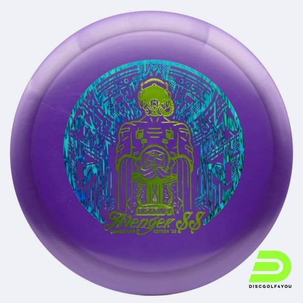 Discraft Avenger SS 2023 Ledgestone Edition in purple, big z plastic