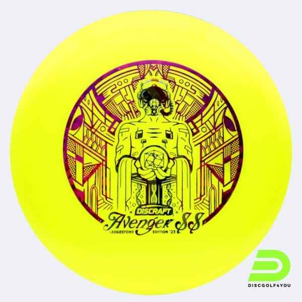 Discraft Avenger SS 2023 Ledgestone Edition in yellow, big z plastic