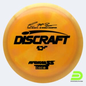 Discraft Avenger SS - Paul McBeth Signature Series in classic-orange, esp plastic