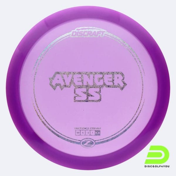 Discraft Avenger SS in violett, im Z-Line Kunststoff und ohne Spezialeffekt