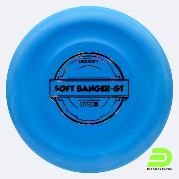 Discraft Banger GT in blau, im Soft Putter Line Kunststoff und ohne Spezialeffekt