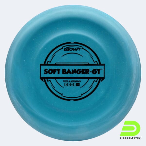 Discraft Banger GT in türkis, im Soft Putter Line Kunststoff und ohne Spezialeffekt