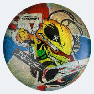 Discraft Buzzz 2024 Ledgestone Edition in black, esp plastic and deco effect