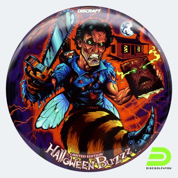 Discraft Buzzz Halloween Limited Edition 2023 in schwarz, im ESP Kunststoff und deco Spezialeffekt