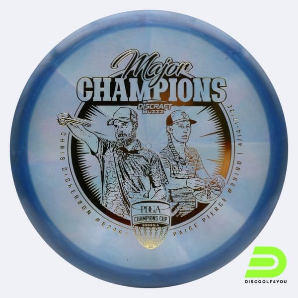 Discraft Buzzz - Limited Edition 2022 Champions Cup in blue, z-line plastic