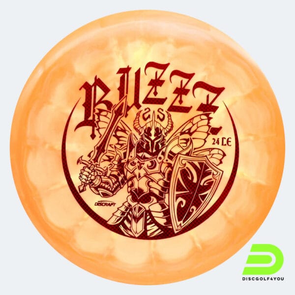 Discraft Buzzz SS Ledgestone Edition in orange, im ESP Kunststoff und burst Spezialeffekt