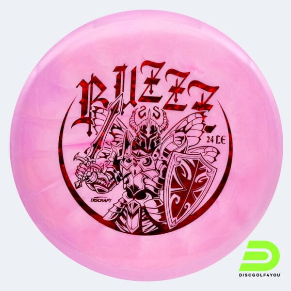 Discraft Buzzz SS Ledgestone Edition in pink, esp plastic