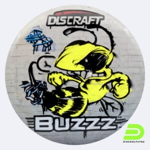 Discraft Buzzz Supercolor Bunksy in black, esp plastic