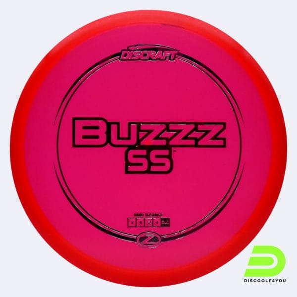 Discraft Buzzz SS in red, z-line plastic