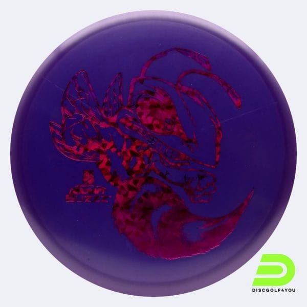 Discraft Buzzz in purple, big z plastic