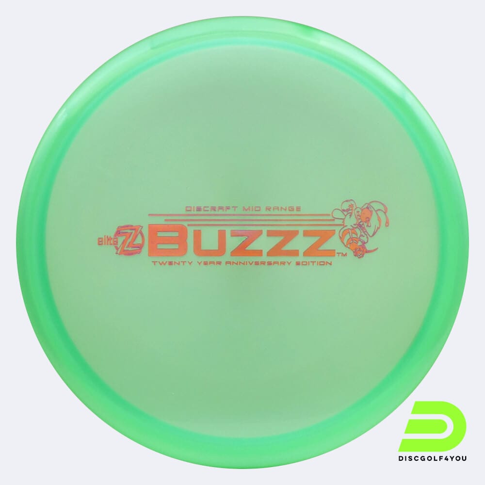 Discraft Buzzz in light-green, elite z plastic
