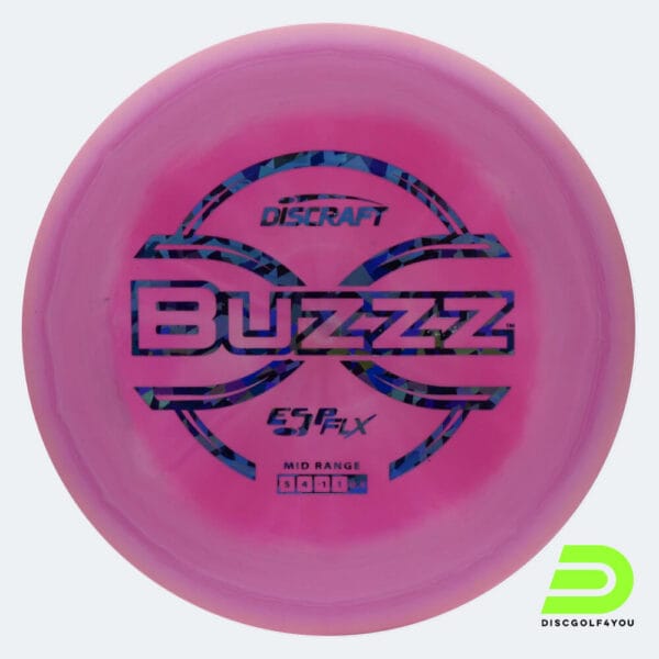 Discraft Buzzz in pink, esp flx plastic and burst effect