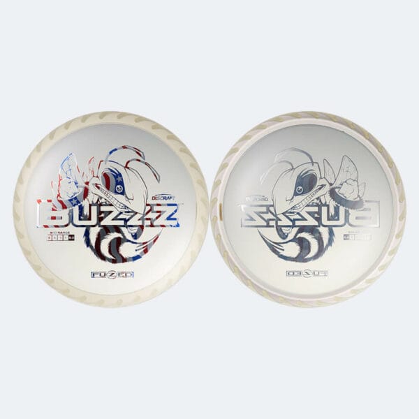 Discraft Buzzz in pink, fuzed plastic