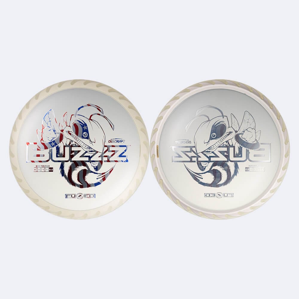 Discraft Buzzz in pink, fuzed plastic