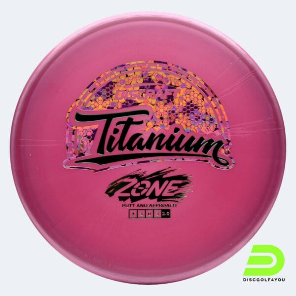 Discraft Buzzz in pink, titanium plastic