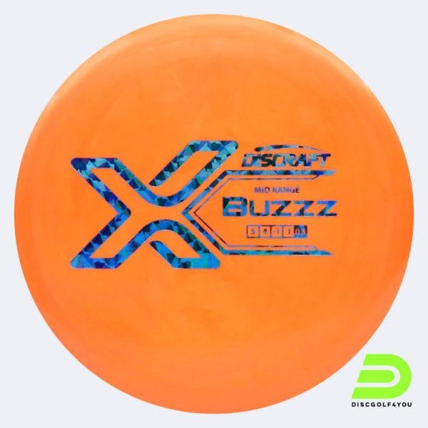 Discraft Buzzz in orange, im X-Line Kunststoff und ohne Spezialeffekt