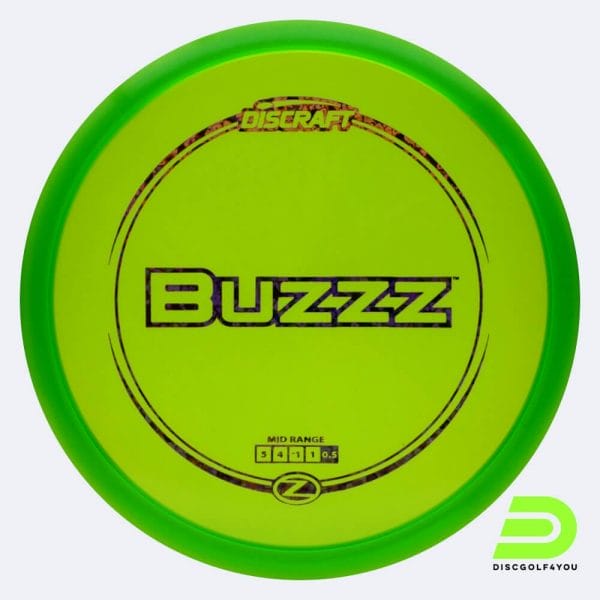 Discraft Buzzz in light-green, z-line plastic