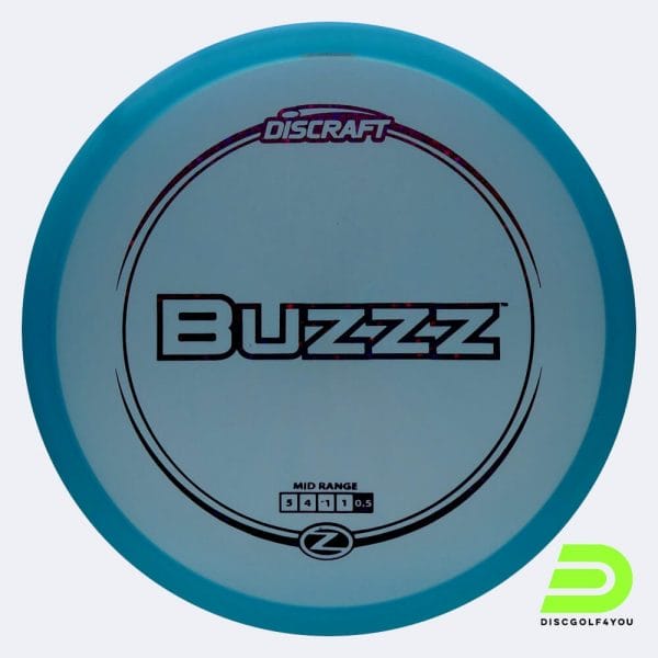Discraft Buzzz in turquoise, z-line plastic