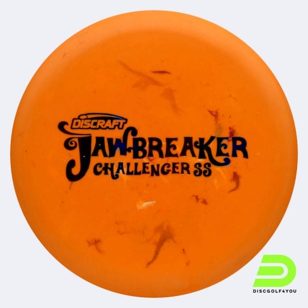 Discraft Challenger SS in classic-orange, jawbreaker plastic