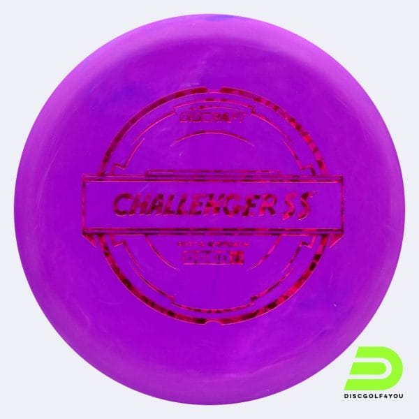 Discraft Challenger SS in violett, im Putter Line Kunststoff und ohne Spezialeffekt