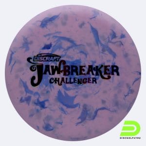 Discraft Challenger in rosa, im Jawbreaker Kunststoff und burst Spezialeffekt