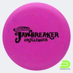 Discraft Challenger in rosa, im Jawbreaker Kunststoff und ohne Spezialeffekt