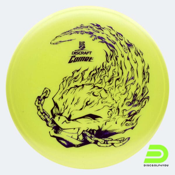 Discraft Comet in yellow, big z plastic