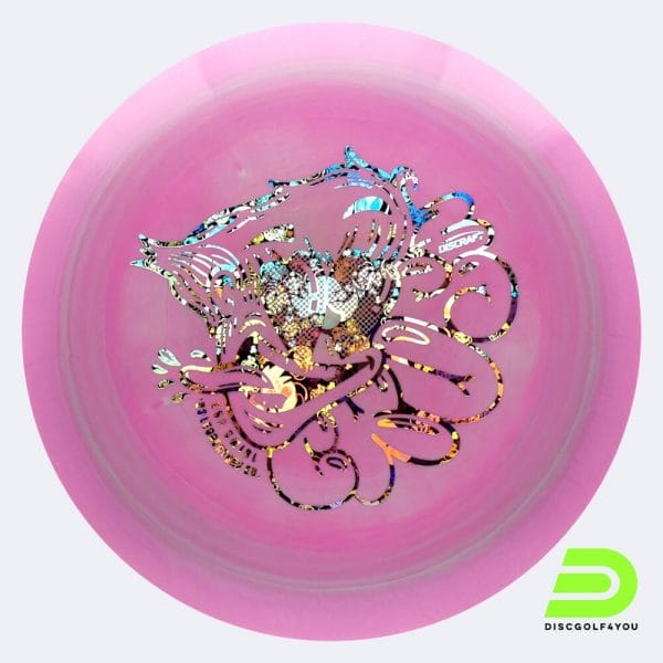 Discraft Crush 2023 Ledgestone Edition in rosa, im ESP Kunststoff und ohne Spezialeffekt