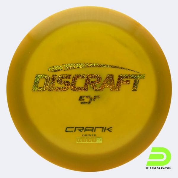 Discraft Crank in gelb, im ESP Kunststoff und ohne Spezialeffekt