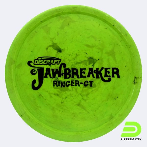 Discraft Ringer GT in light-green, jawbreaker plastic and burst effect