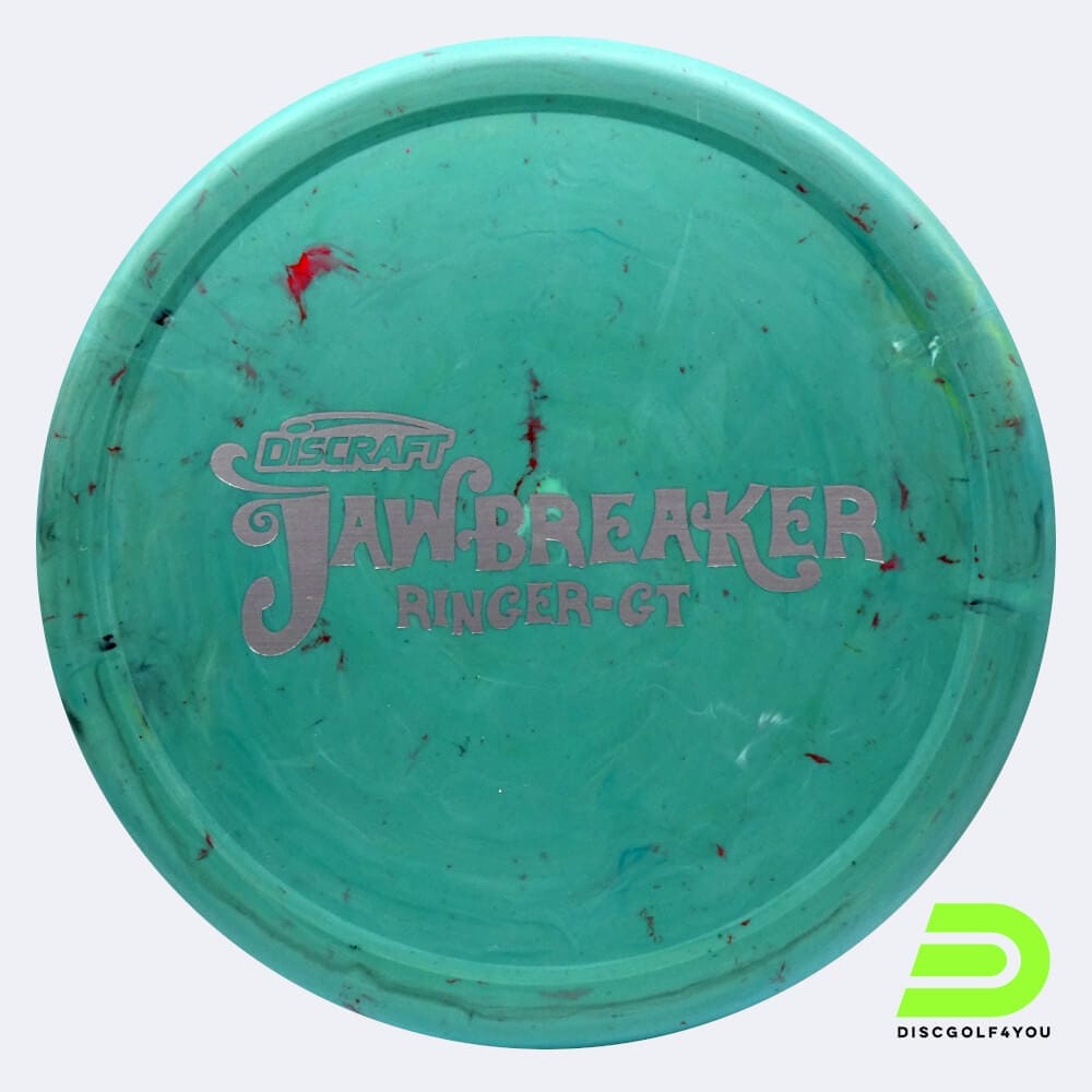 Discraft Ringer GT in turquoise, jawbreaker plastic