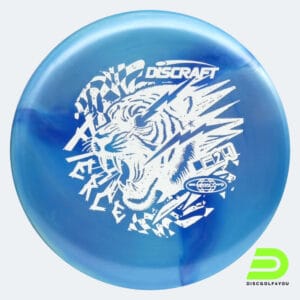 Discraft Fierce Ledgestone Edition in blue, z swirl plastic