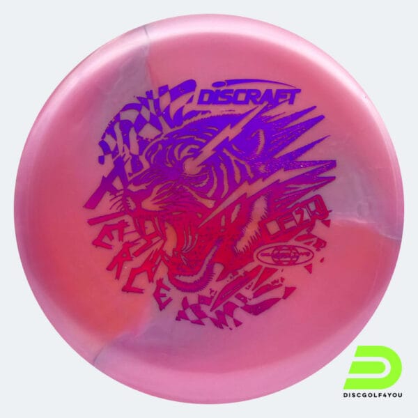 Discraft Fierce Ledgestone Edition in pink, z swirl plastic