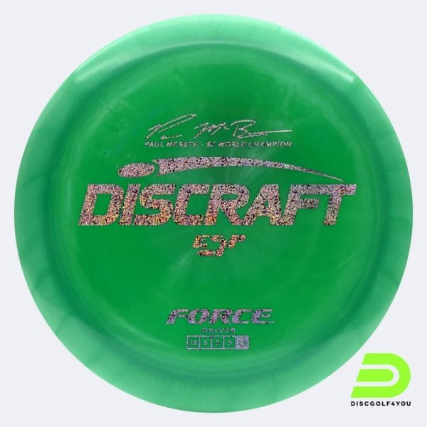 Discraft Force - Paul McBeth Signature Series in light-green, esp plastic