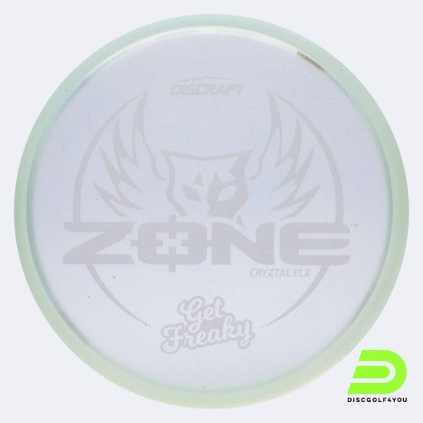 Discraft Get Freaky Zone - Brodie Smith in crystal-clear, crystal flx plastic