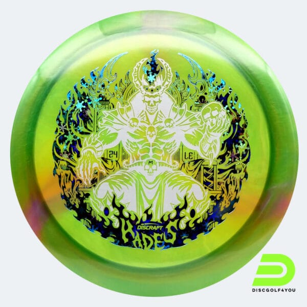 Discraft Hades Ledgestone Edition in light-green, z swirl plastic