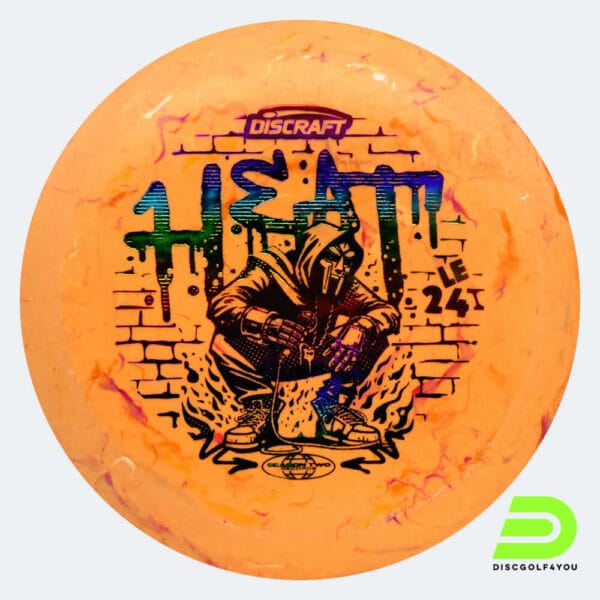 Discraft Heat Ledgestone Edition in classic-orange, jawbreaker plastic