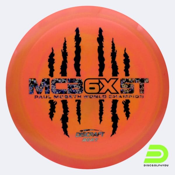 Discraft Heat - McBeth 6x Claw in classic-orange, esp plastic