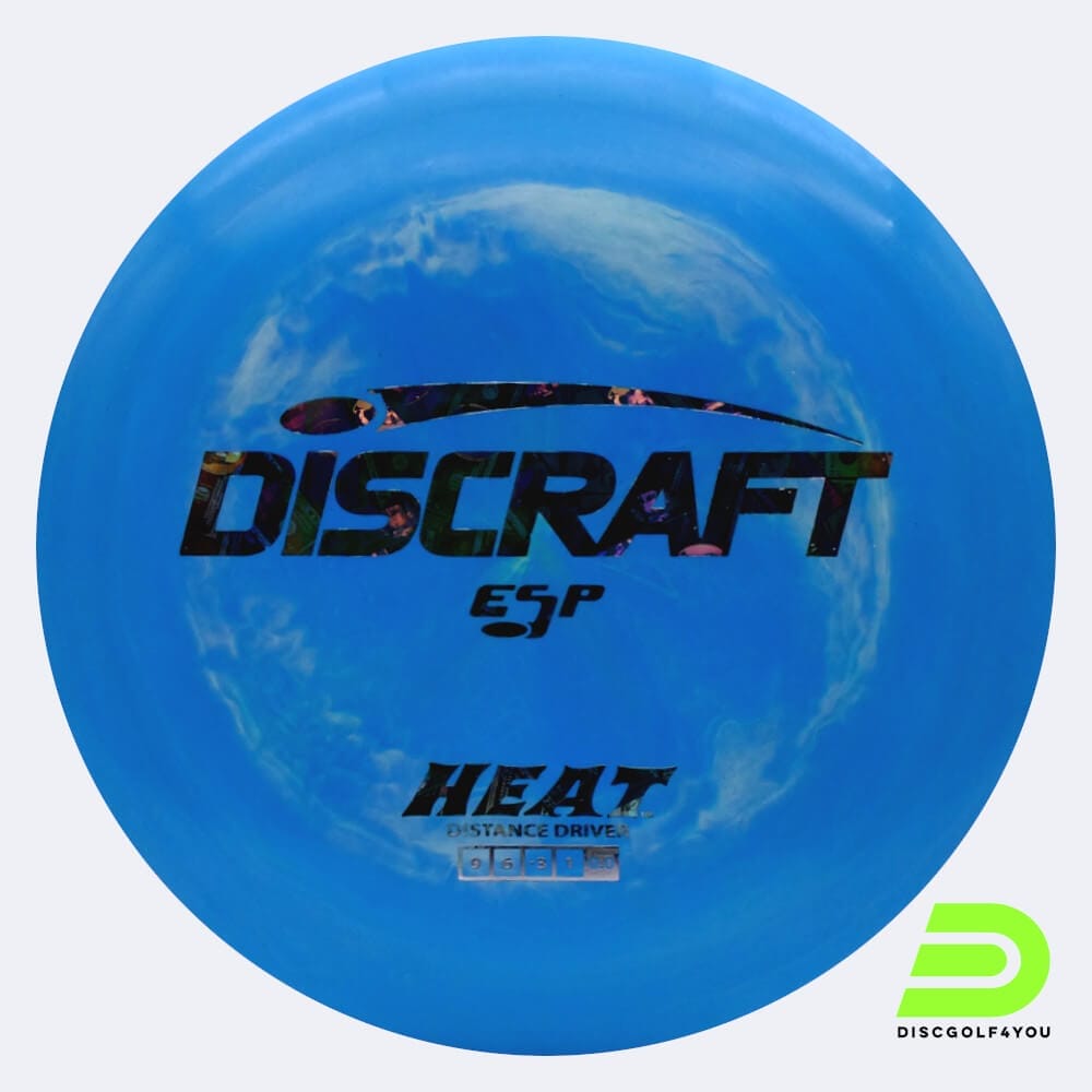 Discraft Heat in blue, esp plastic and burst effect