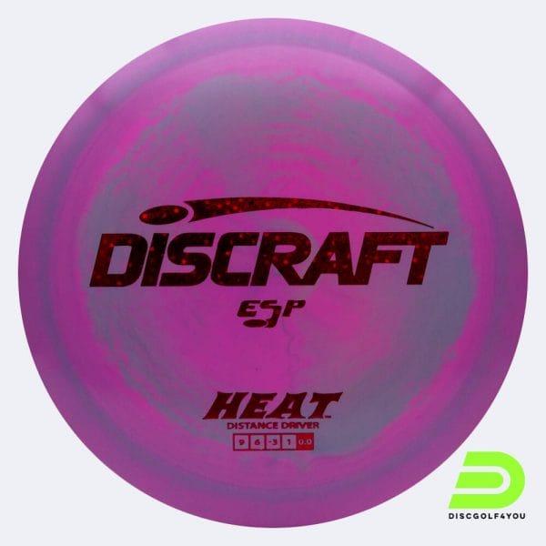 Discraft Heat in pink, esp plastic and burst effect