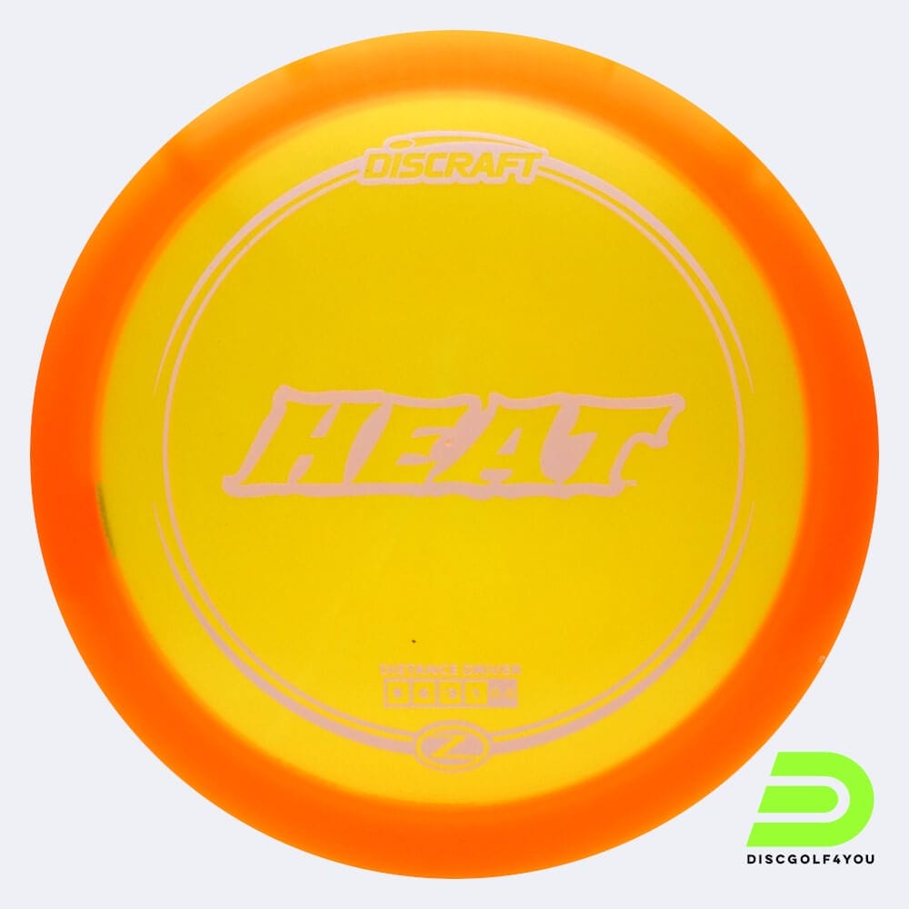 Discraft Heat in classic-orange, z-line plastic