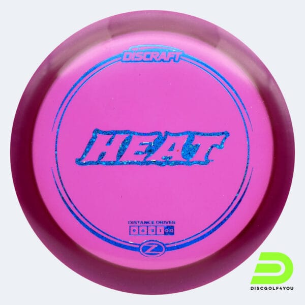 Discraft Heat in purple, z-line plastic