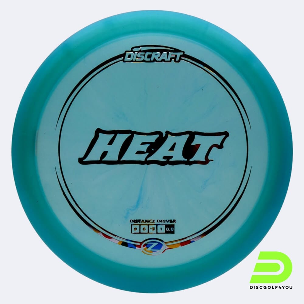 Discraft Heat in turquoise, z-line plastic