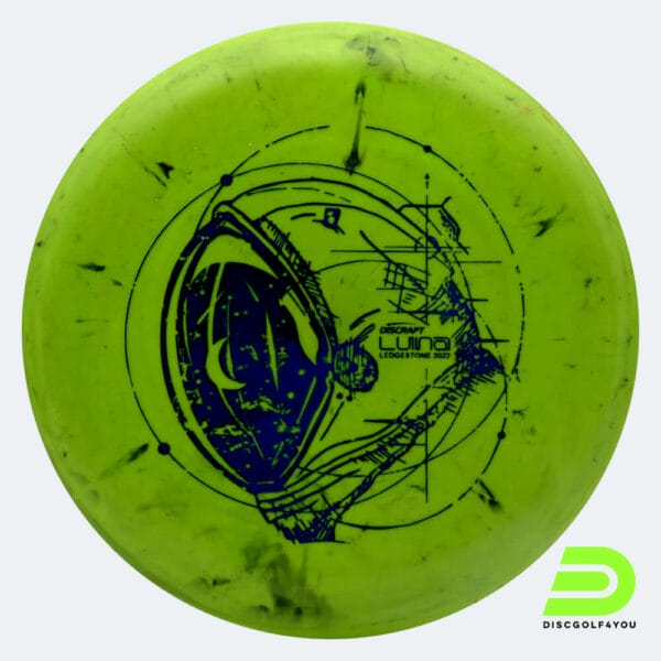 Discraft Luna Ledgestone 2022 Edition in grün, im Jawbreaker Kunststoff und ohne Spezialeffekt