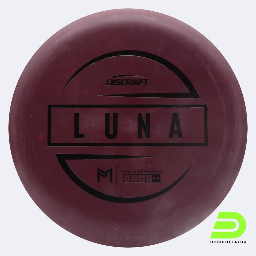 Discraft Luna - Paul McBeth Signature Series in rot, im Special Blend Kunststoff und ohne Spezialeffekt