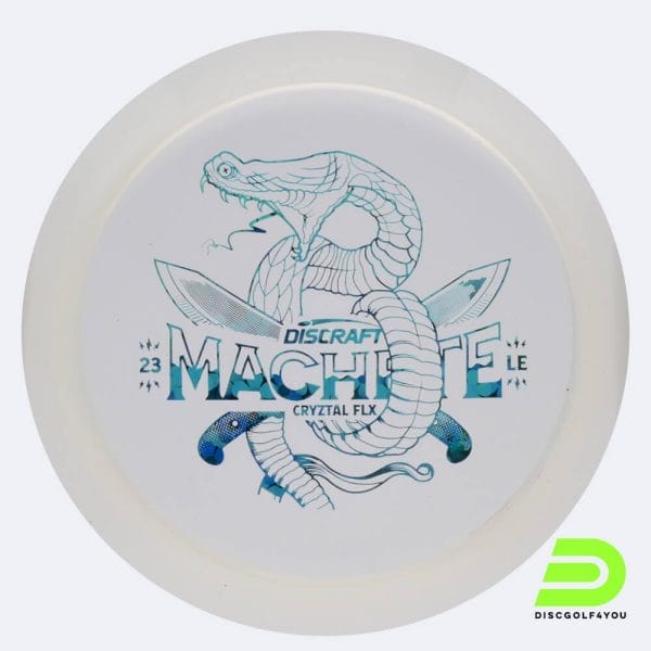 Discraft Machete 2023 Ledgestone Edition in crystal-clear, z-line plastic