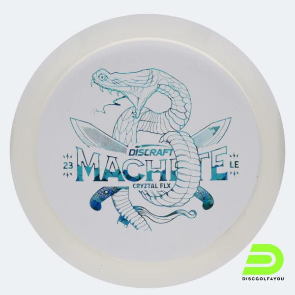 Discraft Machete 2023 Ledgestone Edition in kristallklar, im Z-Line Kunststoff und ohne Spezialeffekt