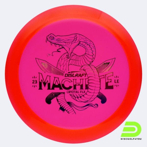 Discraft Machete 2023 Ledgestone Edition in red, z-line plastic