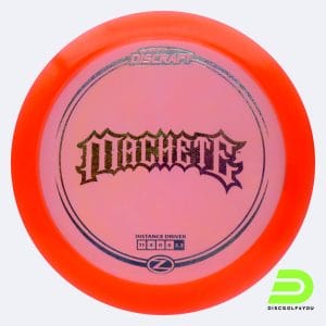 Discraft Machete in classic-orange, z-line plastic