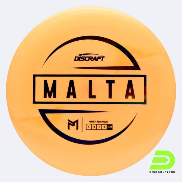 Discraft Malta - Paul McBeth Signature Series in orange, im ESP Kunststoff und ohne Spezialeffekt